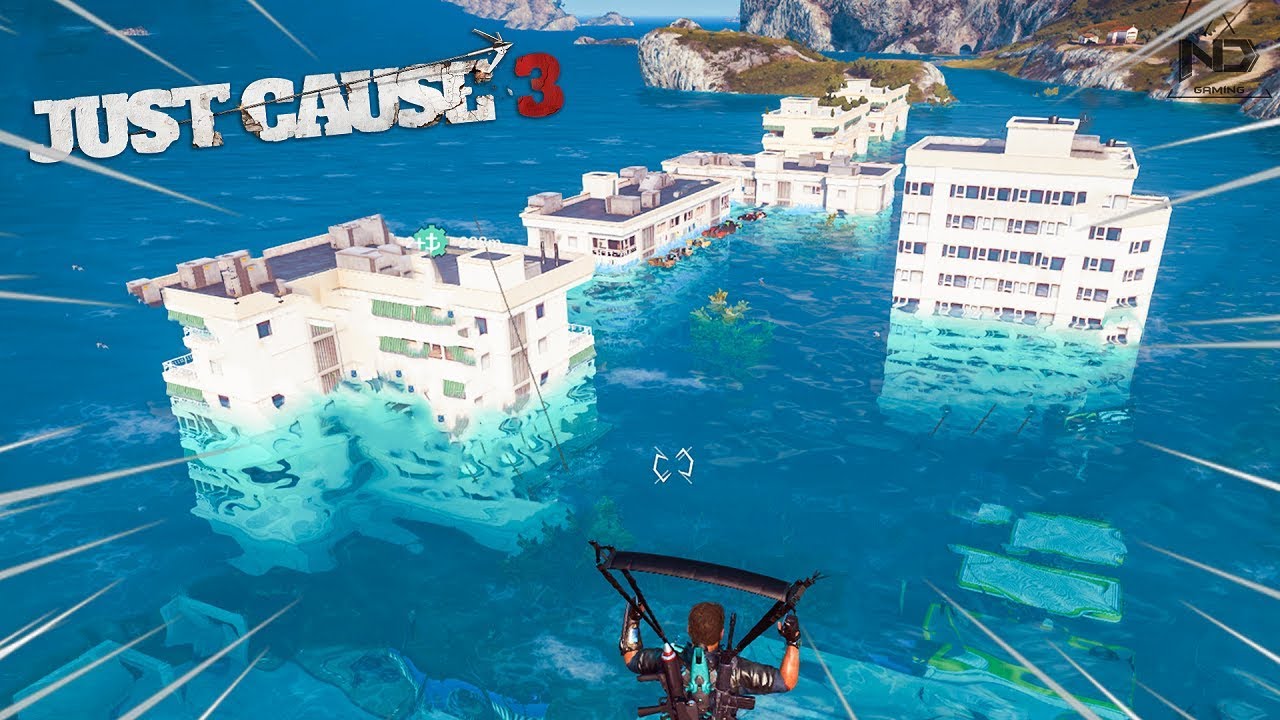 เกม just cause 3  New 2022  Just Cause 3 - Khám Phá Thành Phố Bị Chìm Dưới Đáy Biển