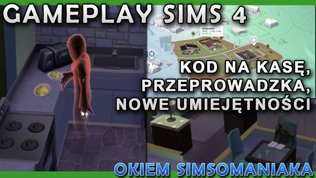 Kod Na Umiejętności The Sims 4 The Sims 4 - Kod na kasę, przeprowadzka, nowe umiejętności - Gameplay