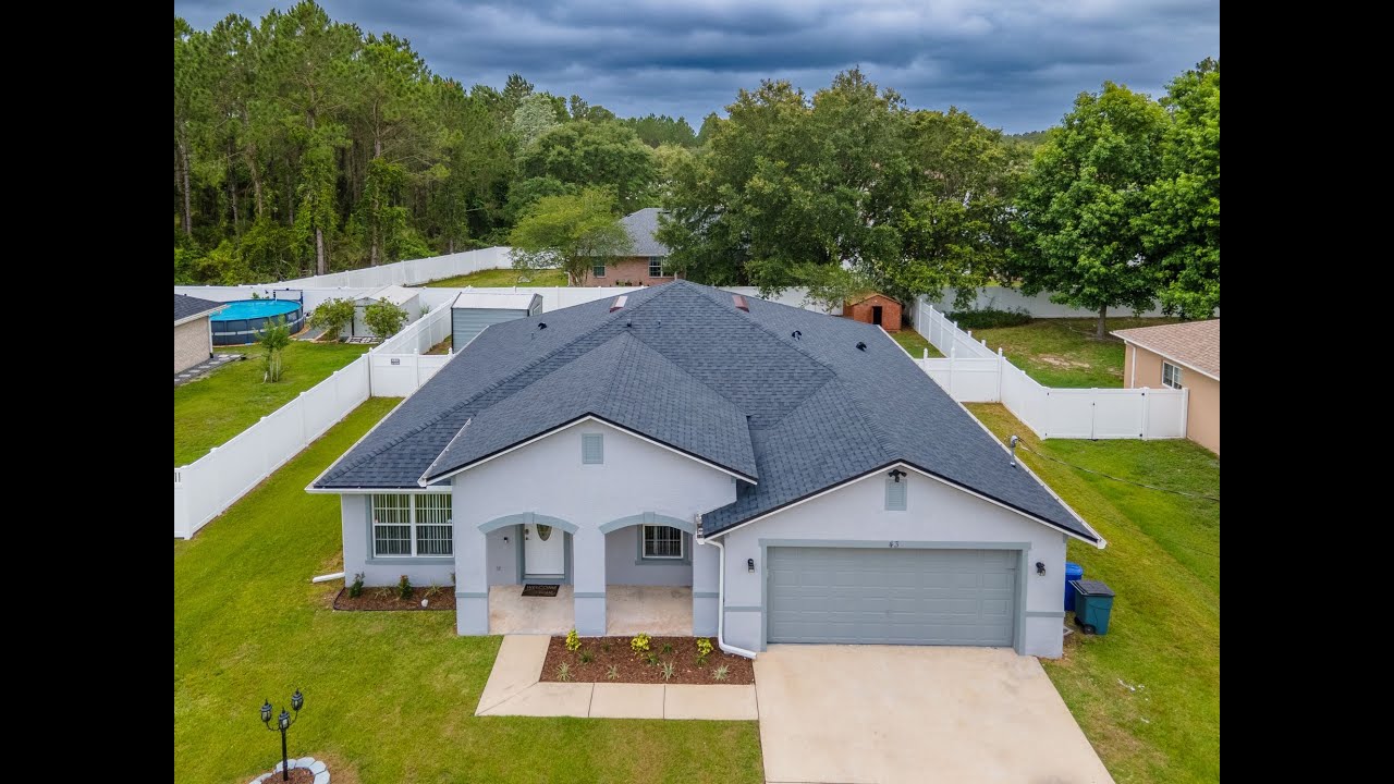 Palm Coast, Florida home for sale in the Matanzas Woods area YouTube