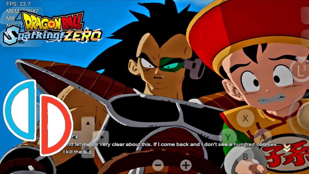 Dragon Ball Sparking! Zero Yuzu Emulator Android - Gameplay Test Snapdragon 8 Gen 3