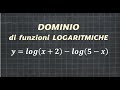 5 dominio di funzione logaritmica