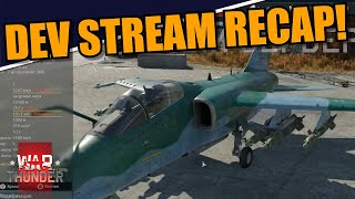 War Thunder  DEV STREAM RECAP! F4F ICE, EVERYBODY w/ FOX3's, NEW AIRCRAFT & MORE!