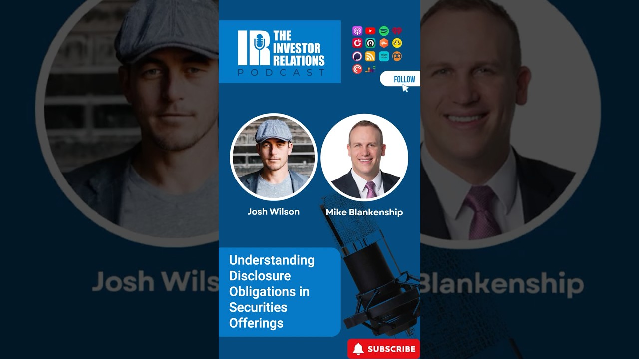 Understanding Disclosure Obligations in Securities Offerings