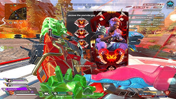 Top 100 Pred Destroys Hard Stuck Diamonds in Apex Legends