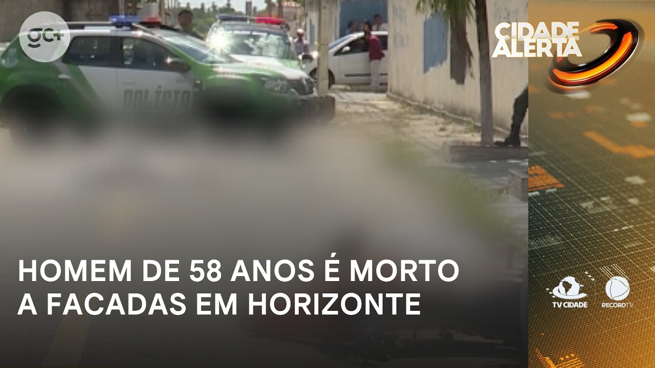 Homem tinha 58 anos e chegava em imóvel para fazer um serviço quando foi atacado | Cidade Alerta CE