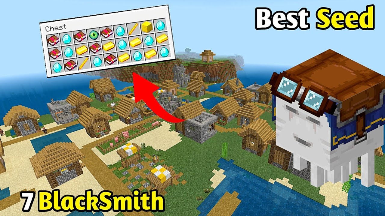 OP Minecraft 1.21 Seed with Diamonds, Villages & Stronghold at Spawn ...