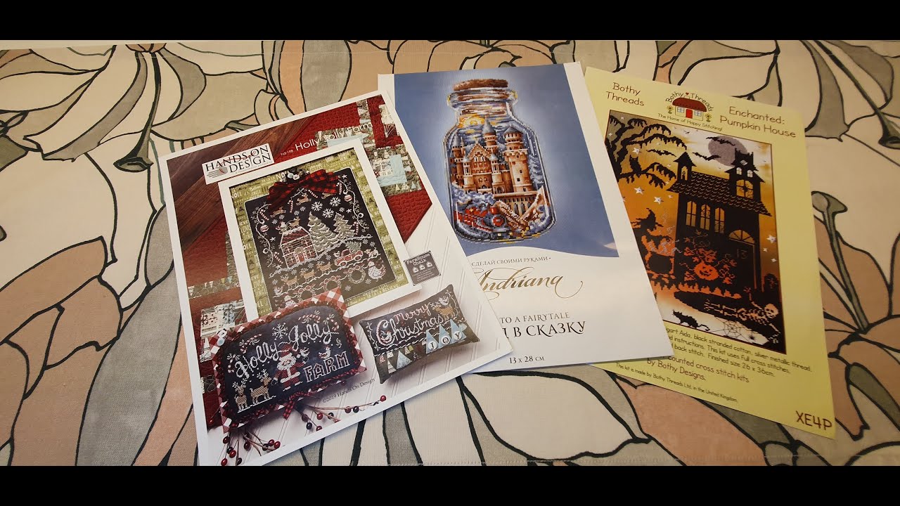 FLOSSTUBE 42 Cross stitch WIPs for November 2022 YouTube