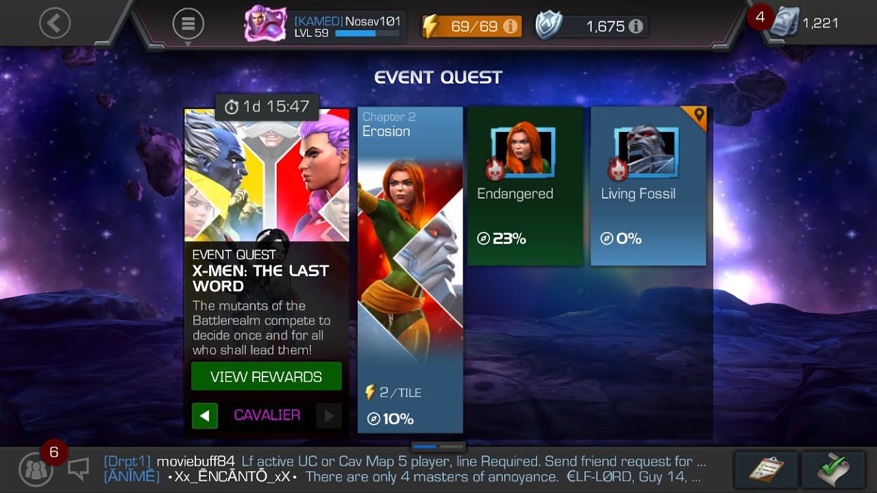 Marvel Contest of Champions | X-Men: The Last Word Event Quest Chapter 2 Quest 2 Completion
