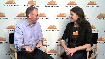 HostingCon 2012 - CloudFlare Converstation with Chris Sheridan from eNom