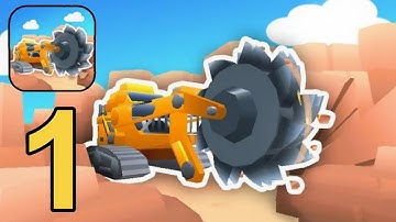 Giant Excavator - Gameplay Walkthrough Part 1 Tutorial Excavation Company  ( Android,iOS )