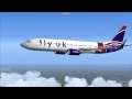 fraps hd test clip fs2004 fs9 pmdg 737-800ng flyuk livery 4