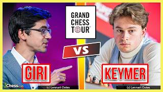 Anish Giri vs. Vincent Keymer | Grand Chess Tour Bukarest 2026