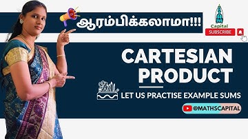 TN 10th Class Maths 1st Chapter Relations and Functions Cartesian product Example sums