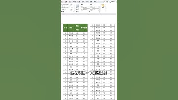 你知道怎么打印细长表格吗？超简单！ #EXCEL技巧 #打印 #办公技巧 #职场加分技能 #文员 #办公技巧 #excel #exceltips