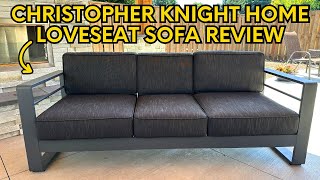Review: Christopher Knight Home Cape Coral Outdoor Loveseat Sofa with Tray