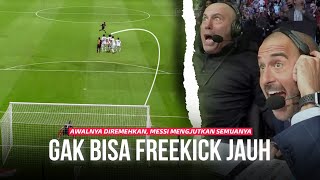 Awalnya Dikira Gak Bakal Jadi Gol  !!! 9+ Freekick Messi Paling Jauh yang Pernah Messi Ciptakan