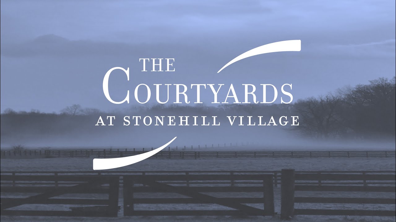 The Courtyards at Stonehill Village Drone Tour YouTube