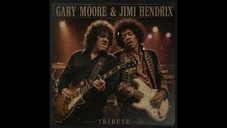 Gary Moore & Jimi Hendrix 🔥 Midnight Crossroads | Emotional Blues Guitar Legends (Inspired Tribute)