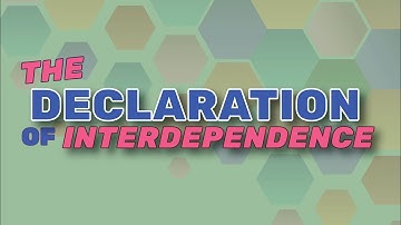 The Declaration of Interdependence