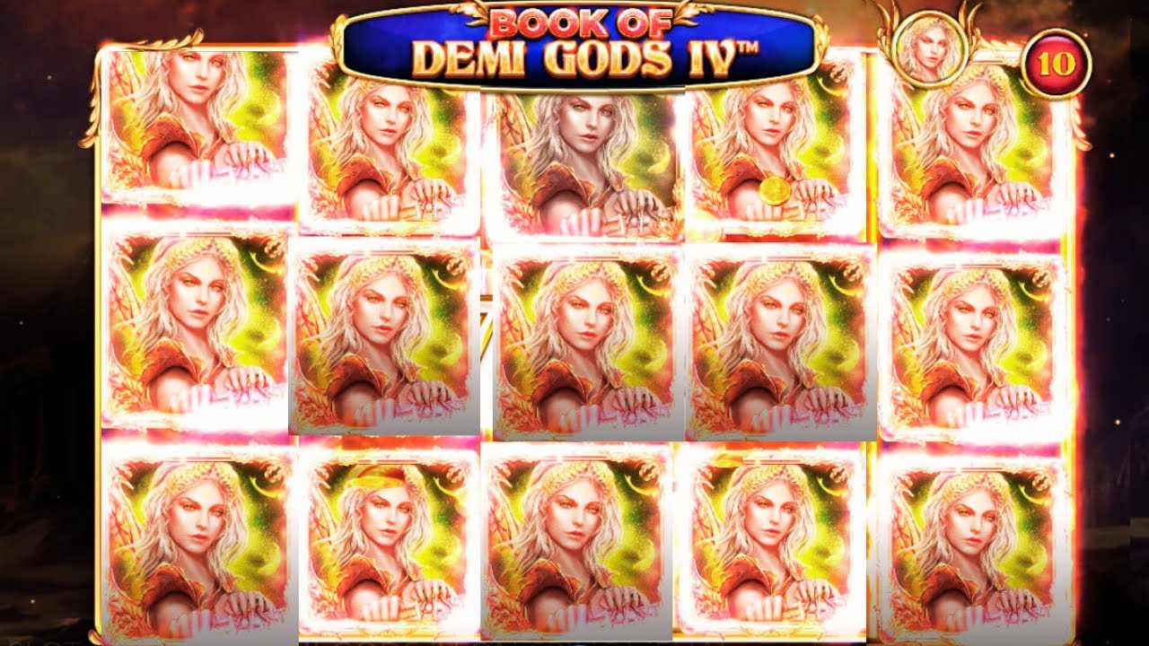 BIG WIN SLOT Book of Demi Gods IV 📖⚡ | BONUS Round on Spinomenal Brings Divine Riches! 💰