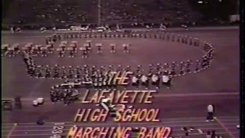 1985 Lafayette High School Band 9/27/85