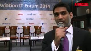 Pramod Jain,Sabre Intelligence Exchange, Iceland at Aviation IT Forum