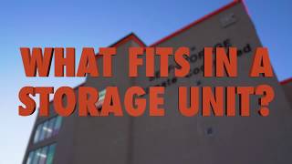 5x5 Storage Unit Size Guide | What Fits in a Storage Unit