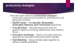 "Productivity Hacks @Edupro learning edge: Reach Your Full Potential" Profile