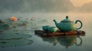 Lotus Pond Tea Party Zen Relaxation Chinese Music Soft Asian Ambiance screenshot 5