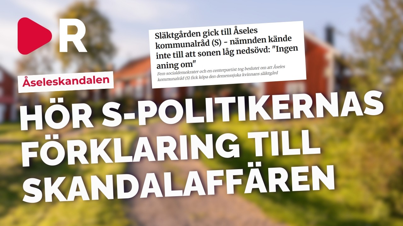 Hör Socialdemokraternas svar om skandalaffären i Åsele