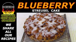 Blueberry Streusel Cake