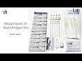 The covid19 rapid antigen test from mlab  how it works