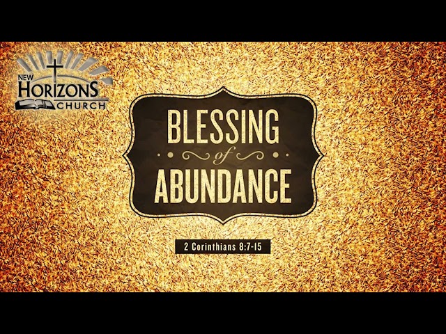 Day 8 | Living the Abundant Life | Fresh Fire Prayer Series