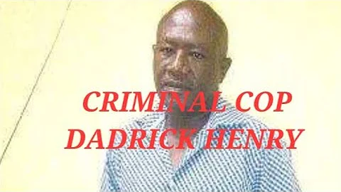 DADRICK HENRY, THE SELF PROCLAIMED ONLY CRIME FIGH...