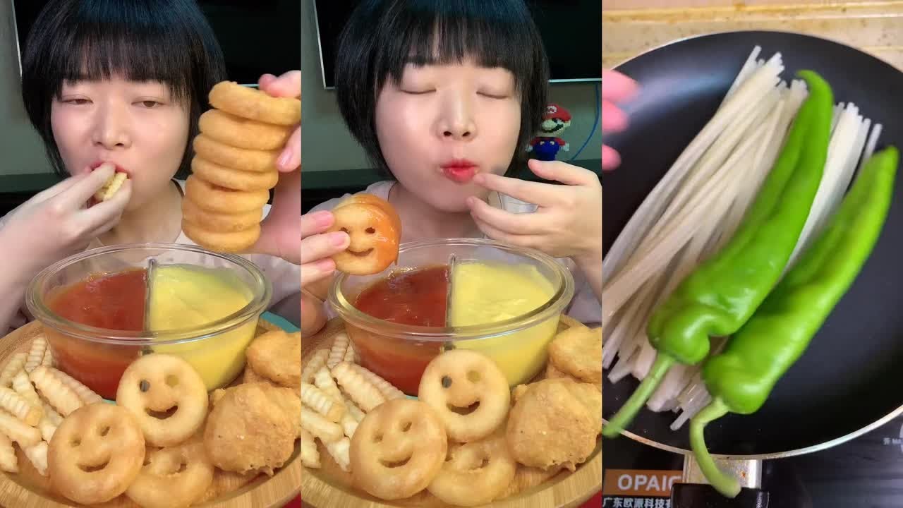 ASMR MUKBANG Spicy food Chili Yum Yum 15 YouTube