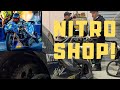 ASTONISHING TOP FUEL NITRO MOTORCYCLE RACE SHOP TOUR, IHRA THUNDER 400 TOP BIKE CHAMP CHRIS MATHESON