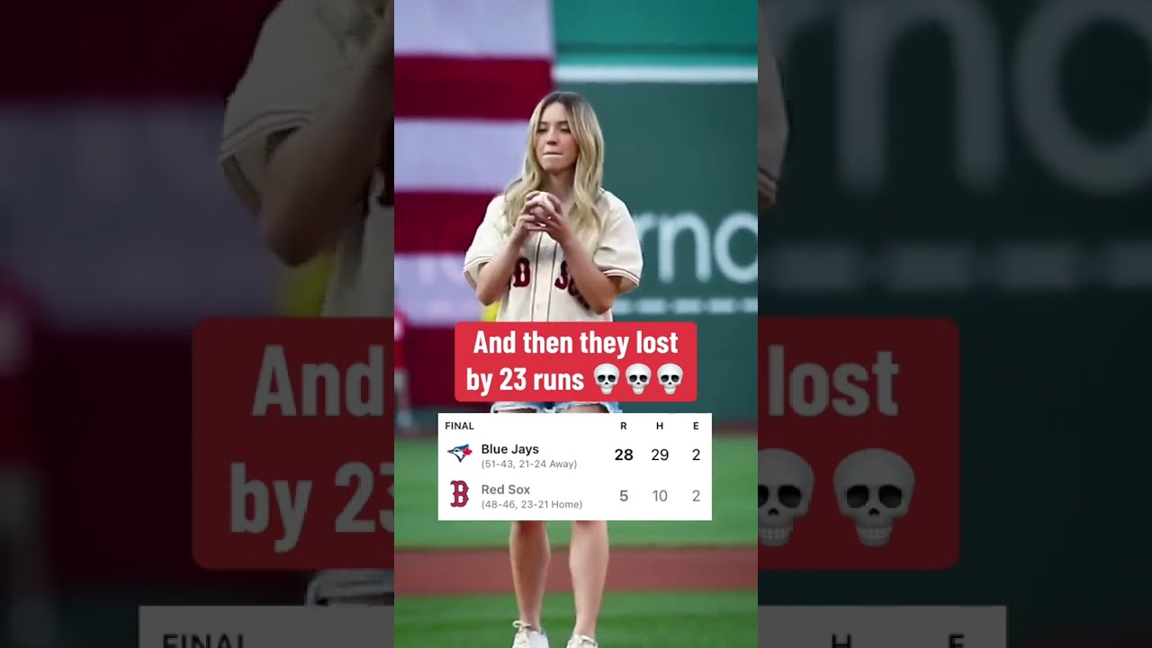 Sydney Sweeney Threw Out The First Pitch For Red Sox