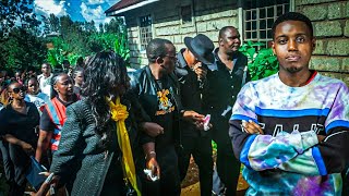 Emotional 💔 Baba Talisha CRIES uncontrollably at Brian Chira Burial |Plug Tv Kenya