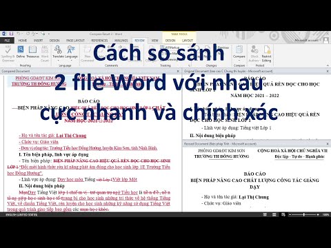 Video: Làm cách nào để so sánh hai thư mục để tìm sự khác biệt?