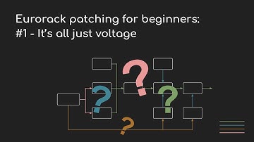 Eurorack patching for beginners #1 - It