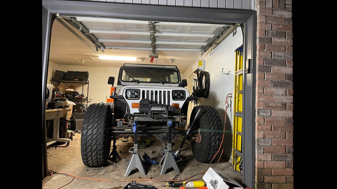 Jeep Wrangler YJ 1-ton Swap Part 4