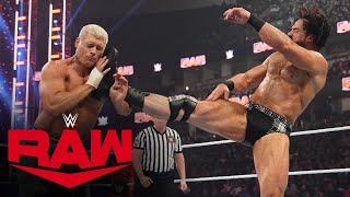 FULL MATCH – Cody Rhodes vs. Drew McIntyre: Raw highlights, Feb. 19, 2024