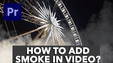 How to add Smoke to Video in Adobe Premiere Pro? (FREE FOOTAGE)
