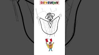 Dibujando para las fiestas patrias del Perú | Dibujos fáciles Dibujando para las fiestas patrias del Perú | Dibujos fáciles
