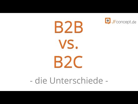 6 Unterschiede zwischen B2C & B2B