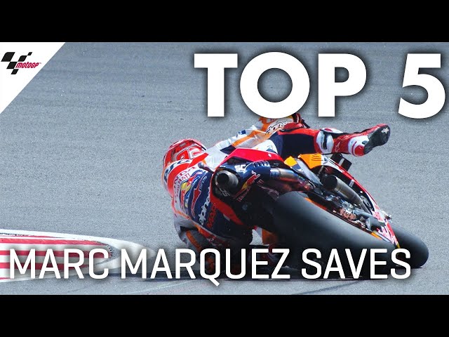 Marc Márquez' Top 5 Saves in 2019 class=