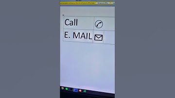 How to Add Call 📞 & Email 📧 Symbols in MS Word | Easy Trick!#MicrosoftWord#CallSymbol #EmailSymbol