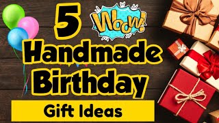 5 Easy handmade birthday gift ideas/ Birthday gift ideas/Birthday Gifts 2020/ Handmade Gift idea