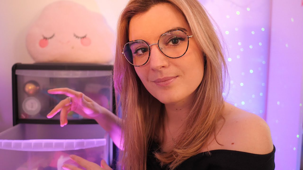 ASMR | On fouille au hasard dans mes boites à triggers 📦 (épisode 2 ...