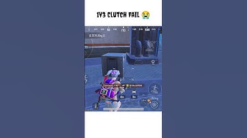 1v3 Clutch Fail 😭 #shorts #pubgmobile #bgmi #youtubeshorts